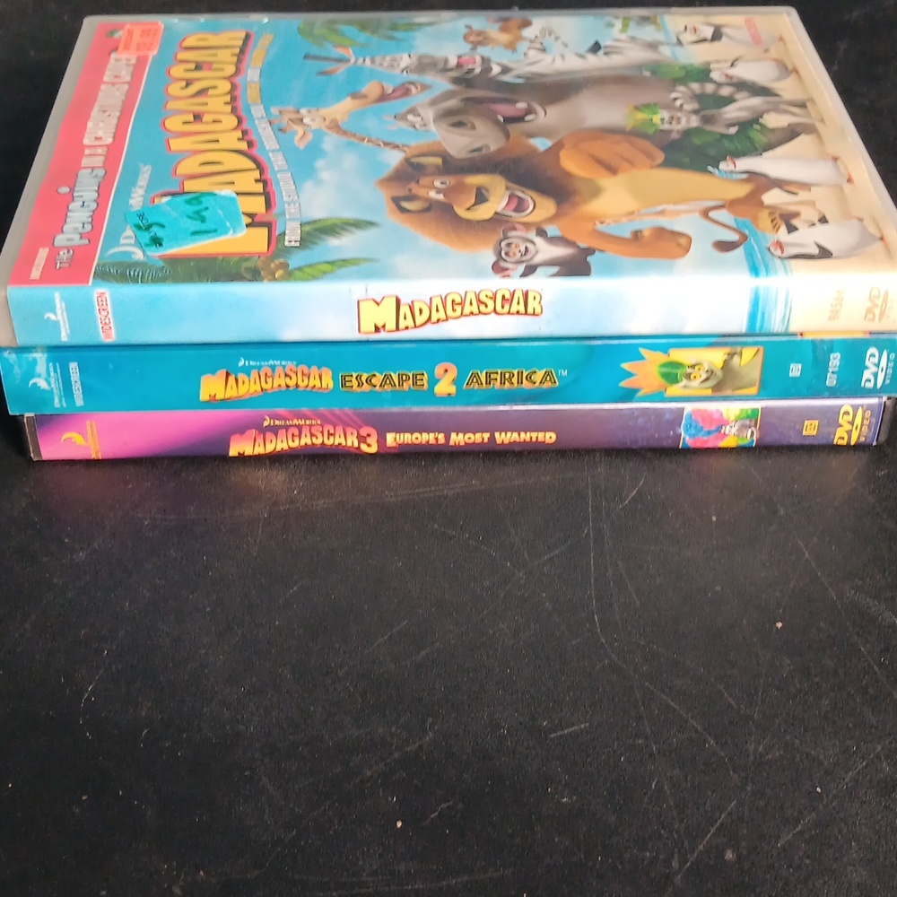 Madagascar DVD Collection for Kids